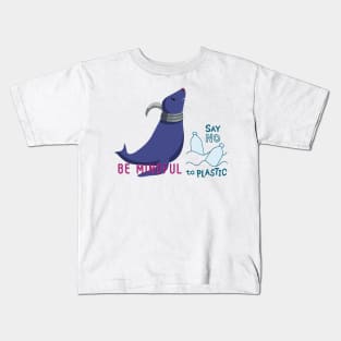 Say no to plastic Kids T-Shirt